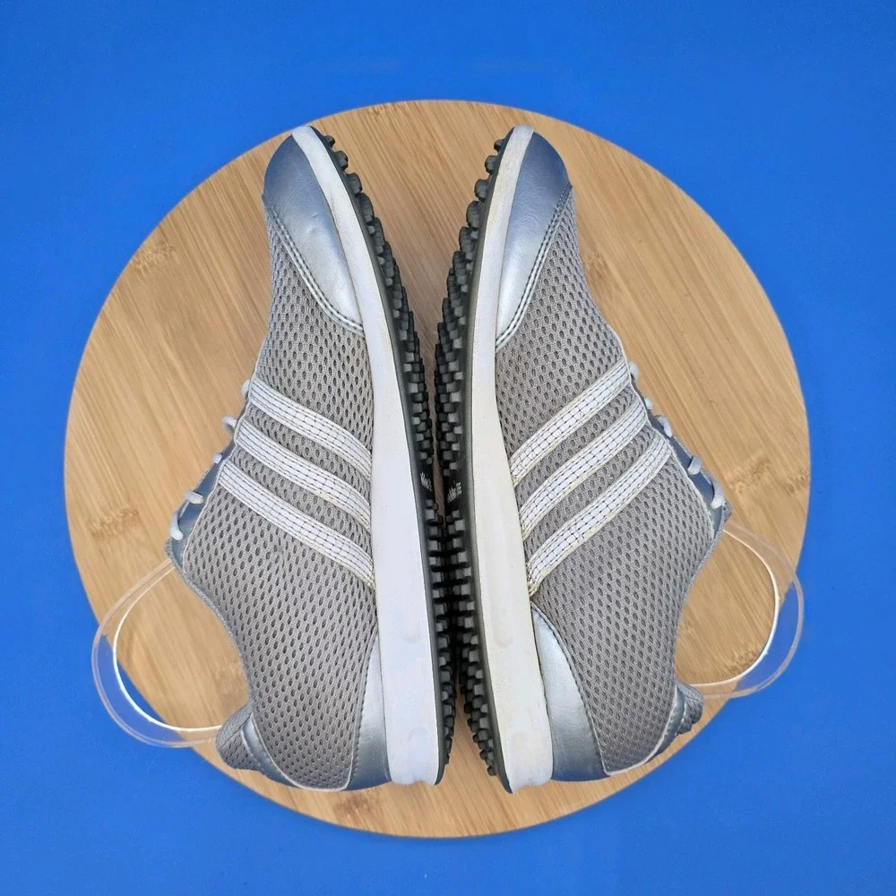 Adidas Adicross S Soft Spike Golf  Shoes White Silver‎ Gray 675257 Size 8